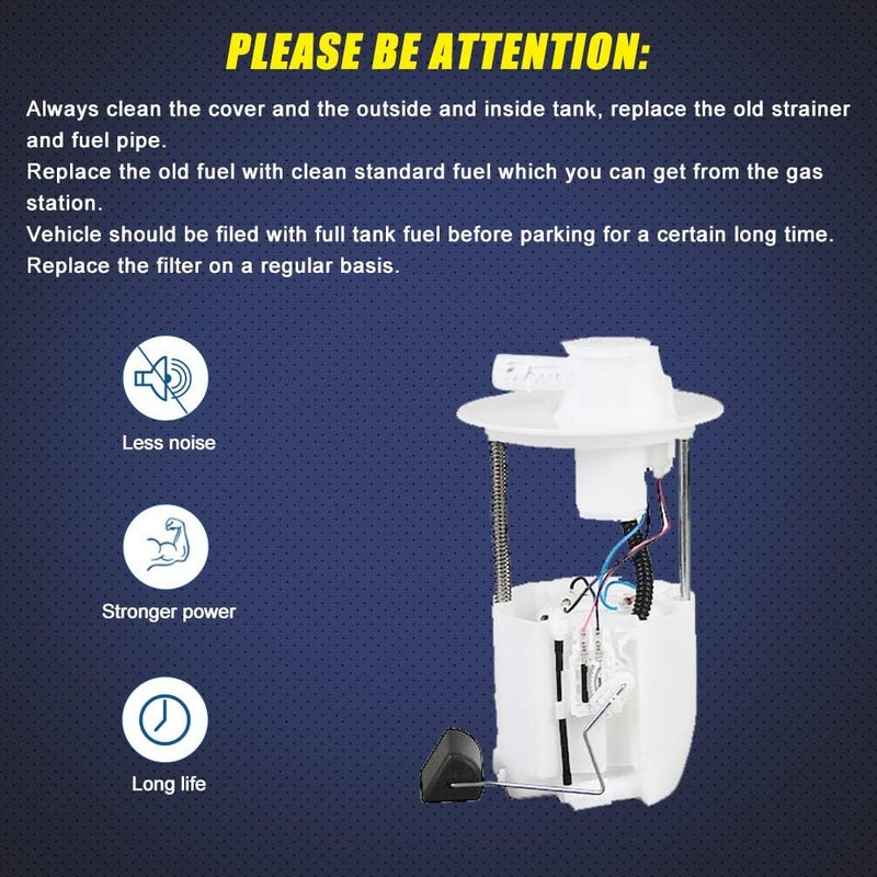 TOPSCOPE FP8874M - Fuel Pump Module Assembly E8874M fits 2005 2006 2007 2008 Corolla, Toyota Matrix L4 1.8L - Image 2